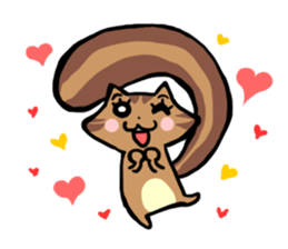 waiwai chipmunk sticker #2719018