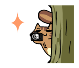 waiwai chipmunk sticker #2719019