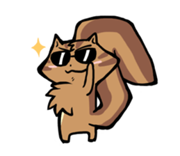 waiwai chipmunk sticker #2719020