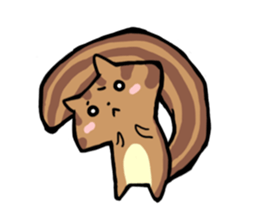 waiwai chipmunk sticker #2719030