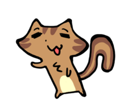 waiwai chipmunk sticker #2719040