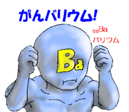 Symbol of an element communication sticker #2719298