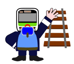 Mr.Railway(another version) sticker #2719558