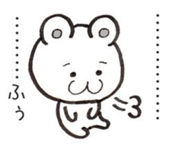 Shobon Bear sticker #2720395