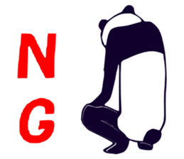 Although I am a panda, am I problematic2 sticker #2720590