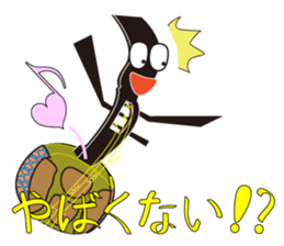 Japanese instruments classic shamin2 sticker #2720627