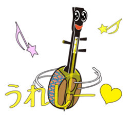 Japanese instruments classic shamin2 sticker #2720636