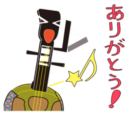 Japanese instruments classic shamin2 sticker #2720638