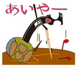 Japanese instruments classic shamin2 sticker #2720641