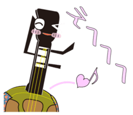 Japanese instruments classic shamin2 sticker #2720657