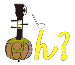 Japanese instruments classic shamin2 sticker #2720659