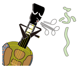 Japanese instruments classic shamin2 sticker #2720662