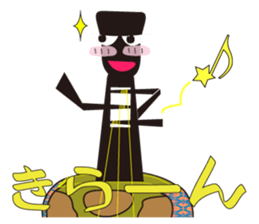 Japanese instruments classic shamin2 sticker #2720663