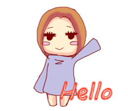 Girls of nowadays. sticker #2720776