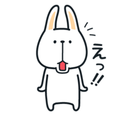 Pleasantly and lovelily rabbit Part 2 sticker #2720844