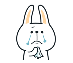 Pleasantly and lovelily rabbit Part 2 sticker #2720845