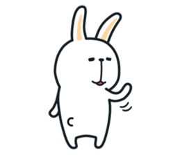 Pleasantly and lovelily rabbit Part 2 sticker #2720848