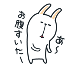 Pleasantly and lovelily rabbit Part 2 sticker #2720863