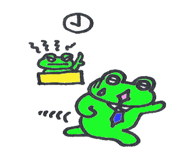 frog place KEROMICHI-AN Salarymen sticker #2721229
