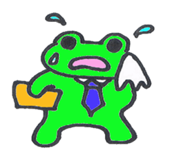 frog place KEROMICHI-AN  Salarymen sticker #2721230