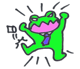 frog place KEROMICHI-AN  Salarymen sticker #2721233