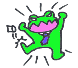 frog place KEROMICHI-AN Salarymen sticker #2721233