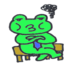 frog place KEROMICHI-AN Salarymen sticker #2721235