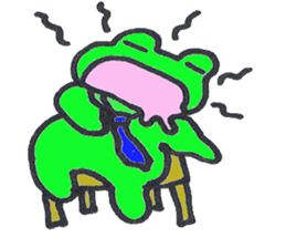 frog place KEROMICHI-AN  Salarymen sticker #2721236