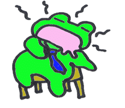 frog place KEROMICHI-AN  Salarymen sticker #2721236
