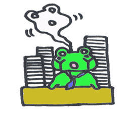 frog place KEROMICHI-AN  Salarymen sticker #2721237