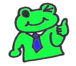 frog place KEROMICHI-AN  Salarymen sticker #2721240