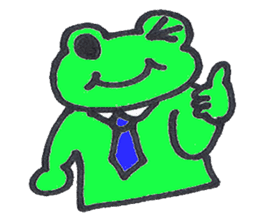 frog place KEROMICHI-AN  Salarymen sticker #2721240