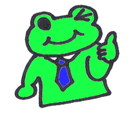 frog place KEROMICHI-AN Salarymen sticker #2721240