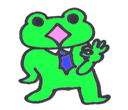 frog place KEROMICHI-AN Salarymen sticker #2721241