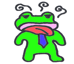 frog place KEROMICHI-AN Salarymen sticker #2721245