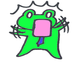 frog place KEROMICHI-AN  Salarymen sticker #2721246