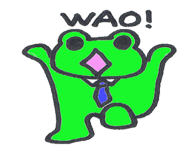 frog place KEROMICHI-AN  Salarymen sticker #2721250