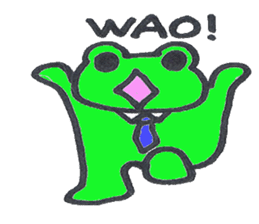 frog place KEROMICHI-AN  Salarymen sticker #2721250