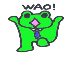 frog place KEROMICHI-AN Salarymen sticker #2721250
