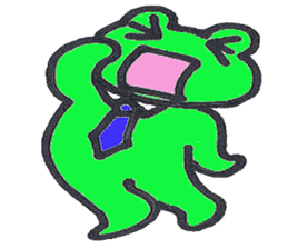 frog place KEROMICHI-AN  Salarymen sticker #2721252