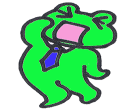 frog place KEROMICHI-AN Salarymen sticker #2721252
