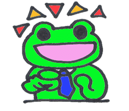 frog place KEROMICHI-AN  Salarymen sticker #2721254
