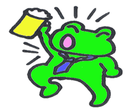frog place KEROMICHI-AN  Salarymen sticker #2721255