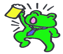 frog place KEROMICHI-AN Salarymen sticker #2721255
