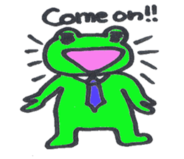 frog place KEROMICHI-AN Salarymen sticker #2721256