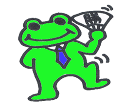 frog place KEROMICHI-AN  Salarymen sticker #2721257