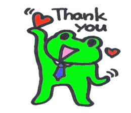 frog place KEROMICHI-AN Salarymen sticker #2721260