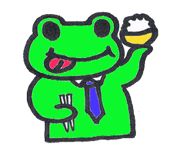 frog place KEROMICHI-AN Salarymen sticker #2721262