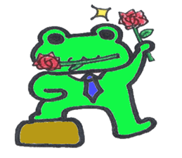 frog place KEROMICHI-AN Salarymen sticker #2721265