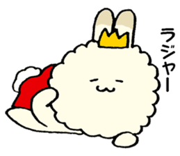prince of fluffy rabbit sticker #2721392